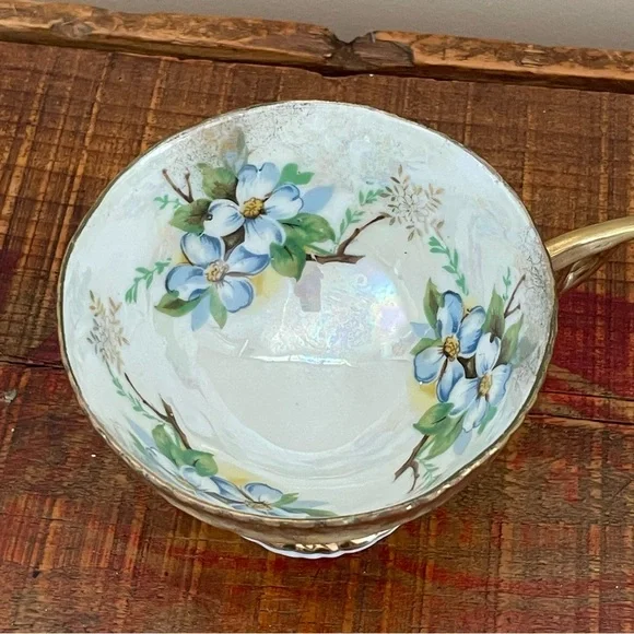 FREE Vintage Napco Lusterware Floral Teacup❤️ - Picture 2 of 7
